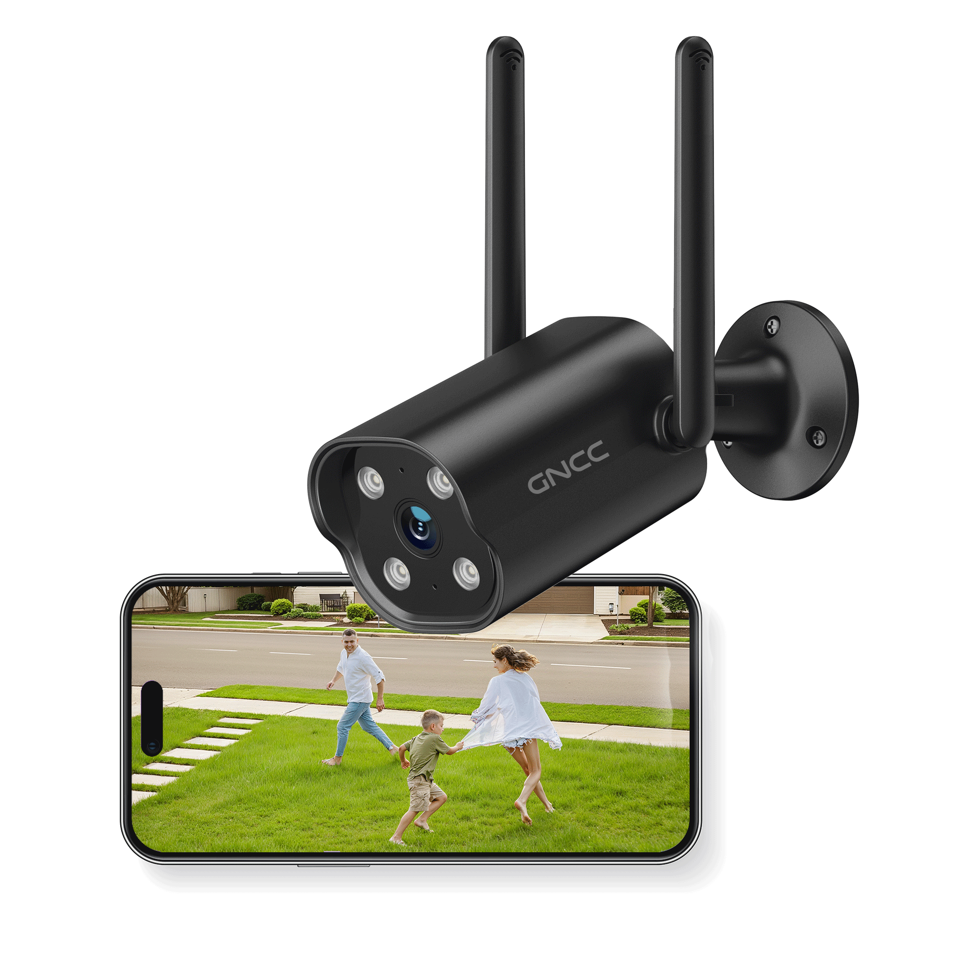 GNCC T1Pro Wireless Outdoor Security Camera