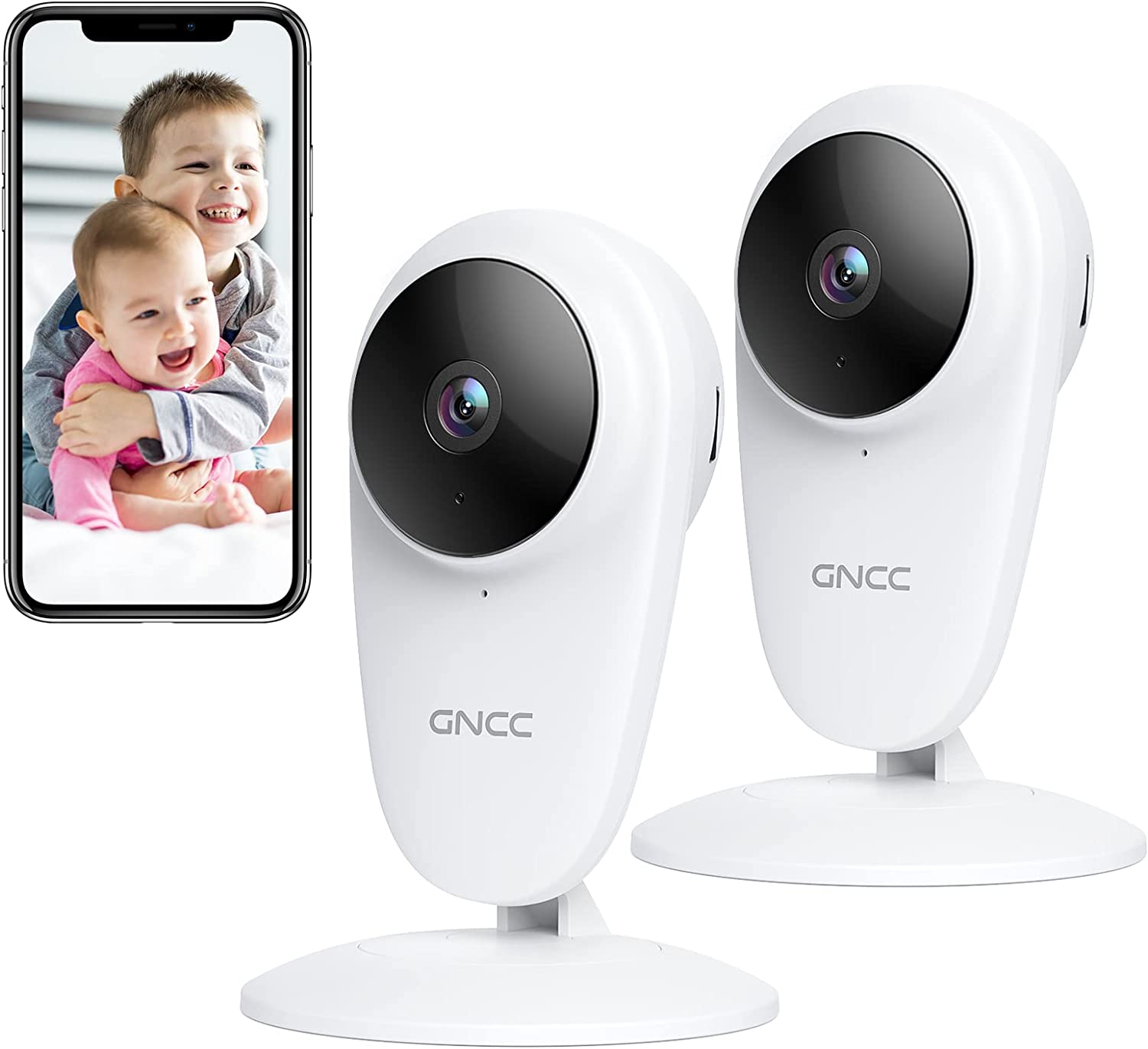 GNCC C1 Baby Monitor with Camera and Night Vision