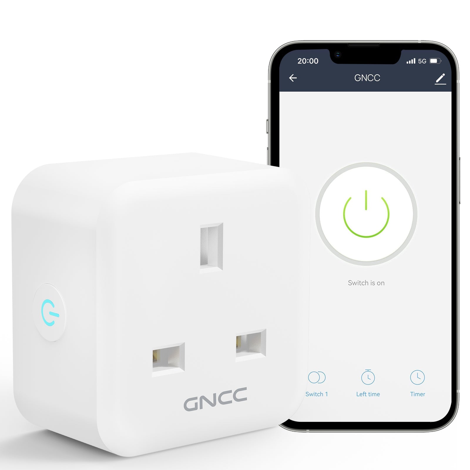 GNCC GSP22 Smart Plug WiFi Plug Works with Alexa